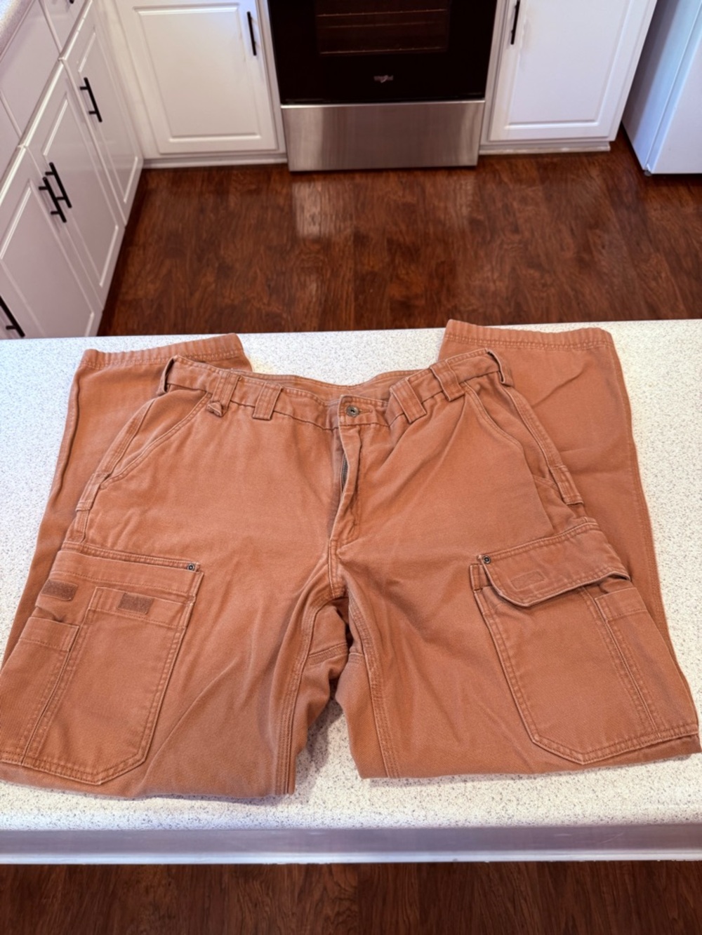 Duluth Trading Co Rust-Toned Cargo Work Pants